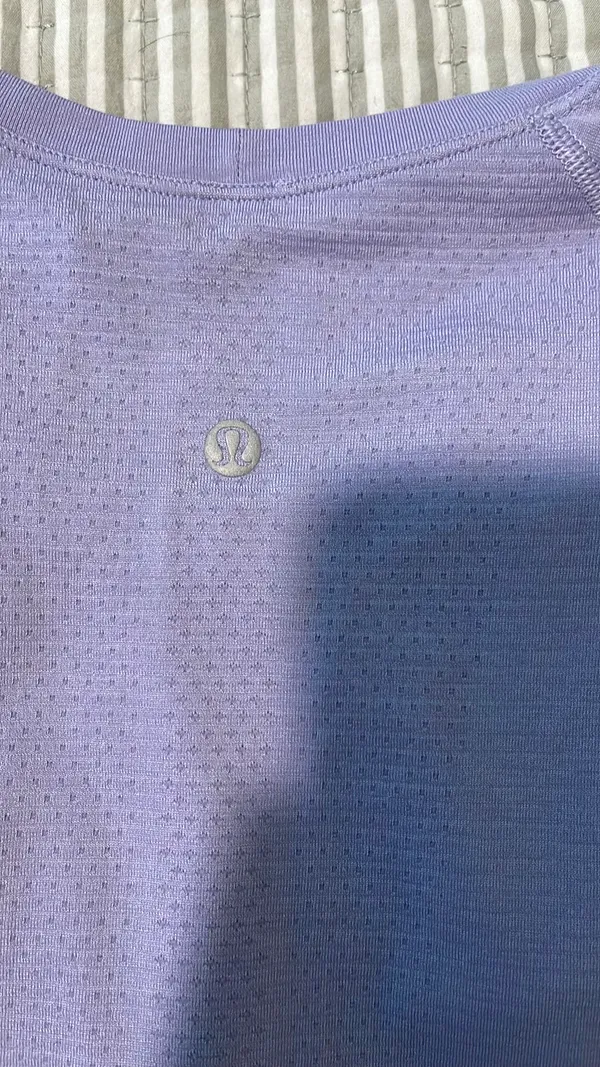 Lululemon Swiftly Short Sleeve Purple - Image 3
