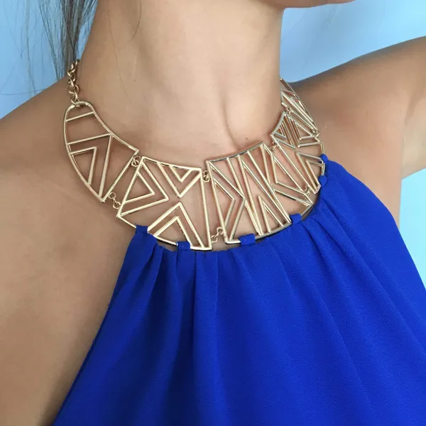 XOXO Royal Blue Blouse - Image 3