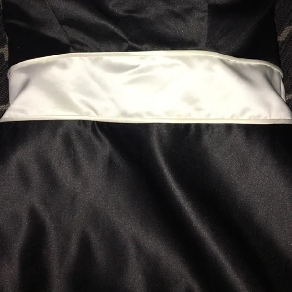 Bill Levkoff Black & White Bridesmaid Dress - Image 3