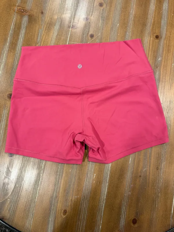Lululemon Align High-Rise Pink Athletic Shorts 4" Raspberry Coulis Women Size 14 - Image 5