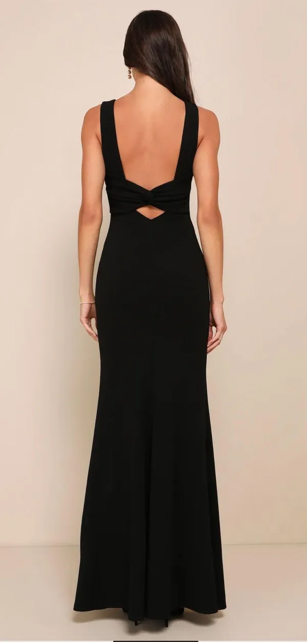 Lulus Black Dress Maxi - Image 2