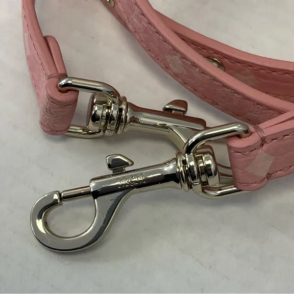MCM Adjustable Aren Buckle Strap in Blossom Pink Visetos - NWT - Image 3