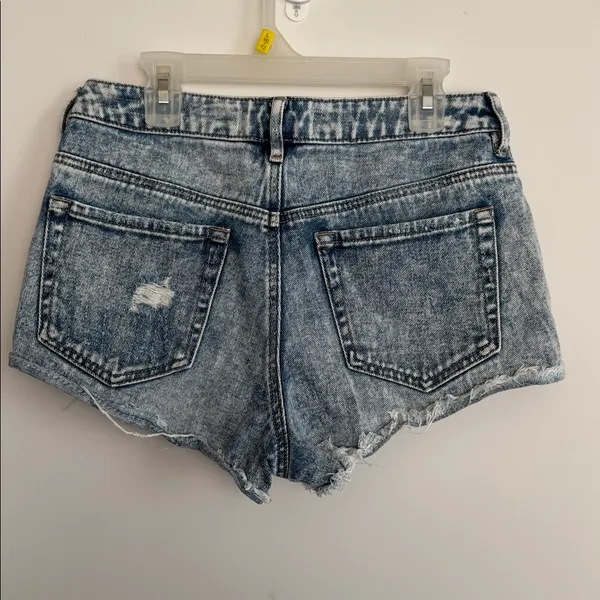 PacSun Distressed Jean Shorts Size 26 - Image 5