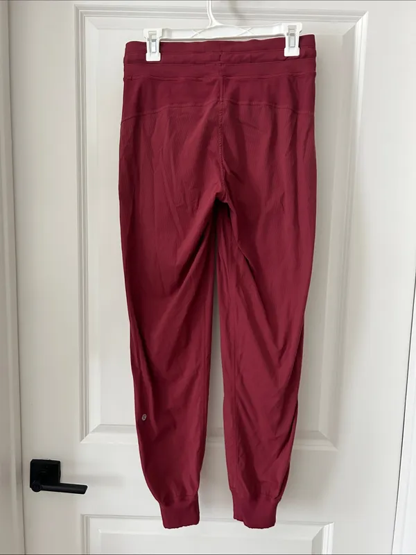 Lululemon Dance Studio Mid-Rise Jogger Full Length - Bergundy - Image 6