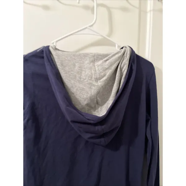 Michigan Wolverines Women's M Striped Hooded Shirt Size M G-III Sports For Her - Image 10