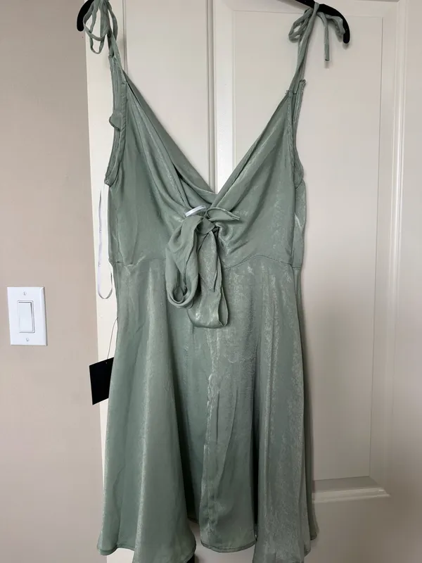 Lulus Satin slip dress - Image 6