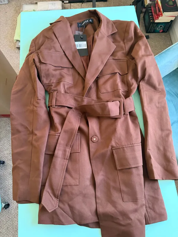LIONESS Brown blazer dress - Image 2