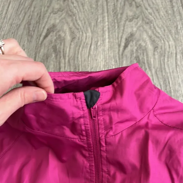 AVIA Pink Windbreaker Jacket Size M - Image 4