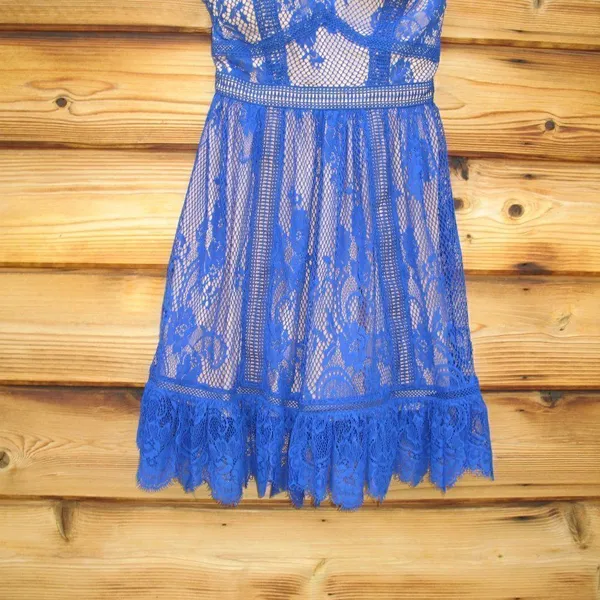 Lulu's Ryse the Label Lace Strapless Mini Dress - Image 6