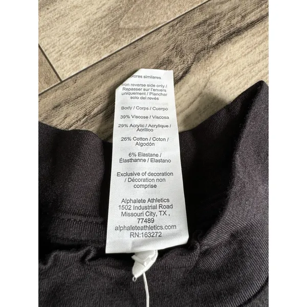 Alphalete Women's Premium Mockneck Tank - Black ,size Medium - Image 9