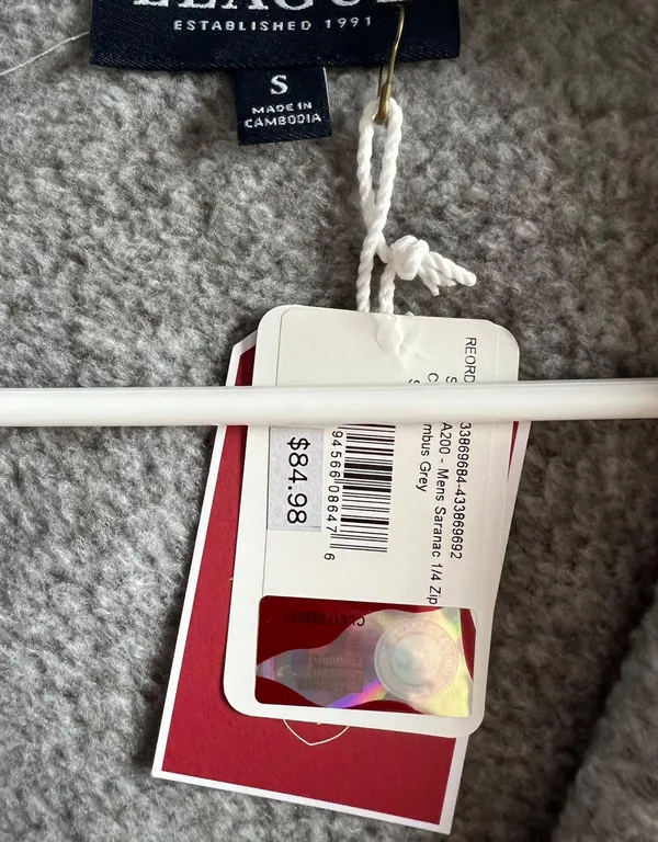 IU fleece jacket Gray - Image 3