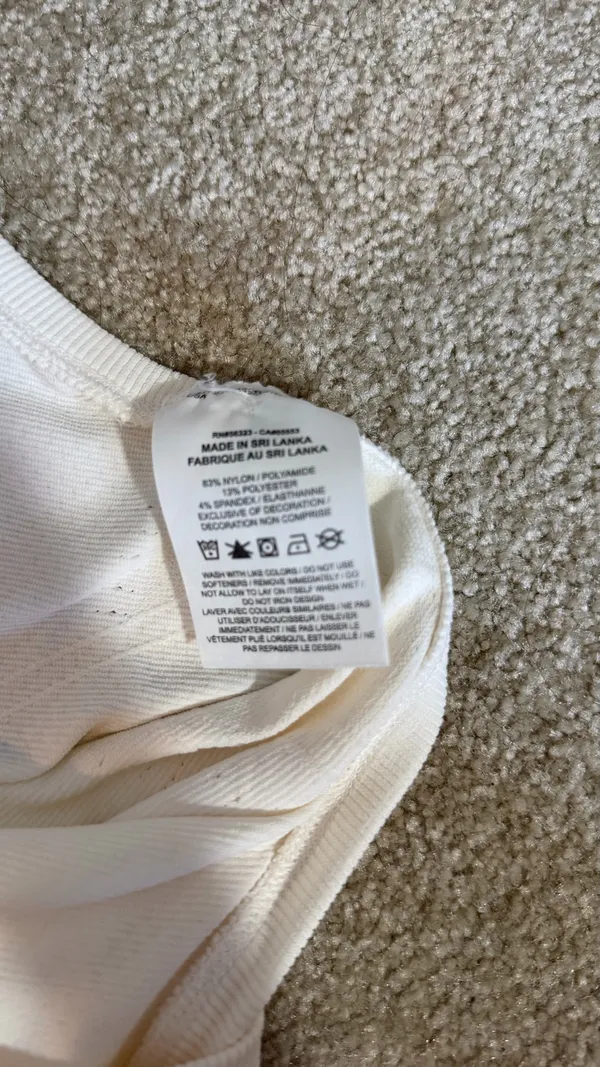 White Nike Dri-Fit Tank Women’s Top - Image 6