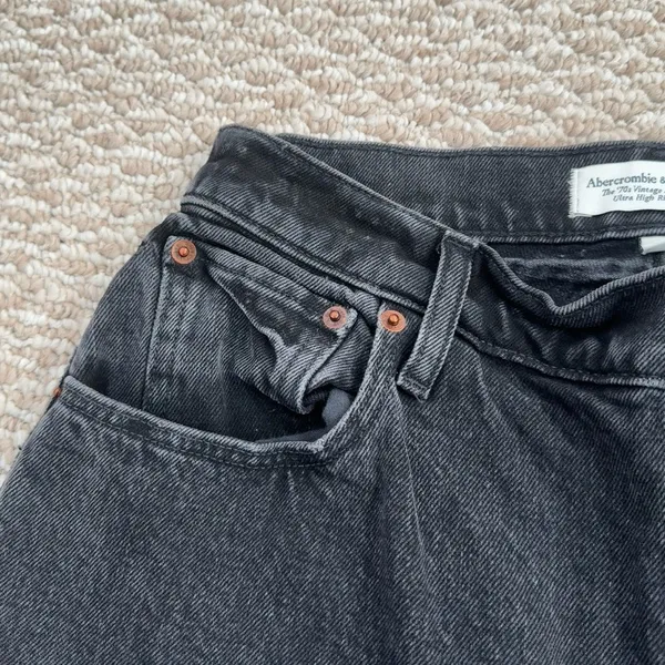 Abercrombie & Fitch 70’s Vintage Flare Jeans - Image 7