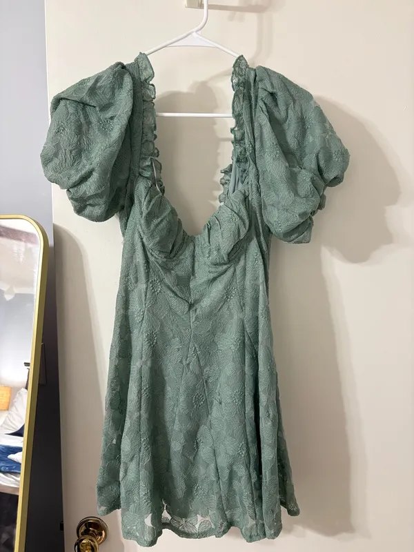Dress Hello Molly Mini Blue Floral - Image 2