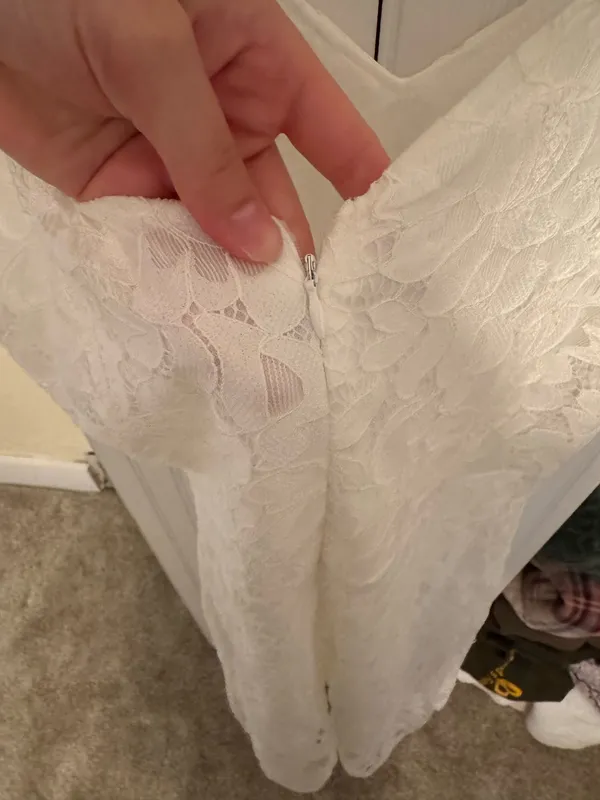 Dress White Size M - Image 4