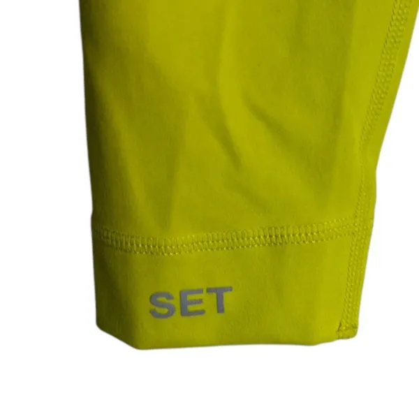 Set Active Women's XS Leggings Neon Limeade Green Sportbody Hi-Rise Sporty‎ - Image 3