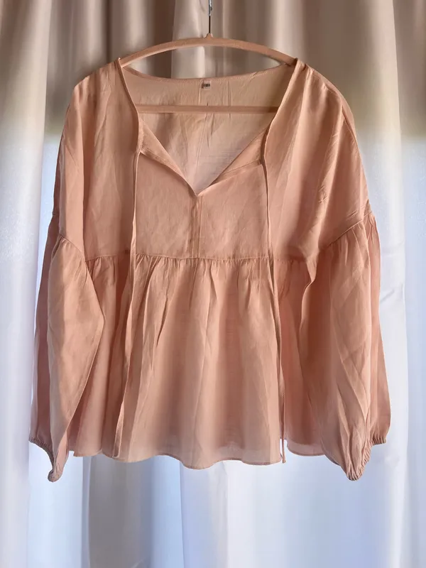 Blush Babydoll Blouse  - Image 3