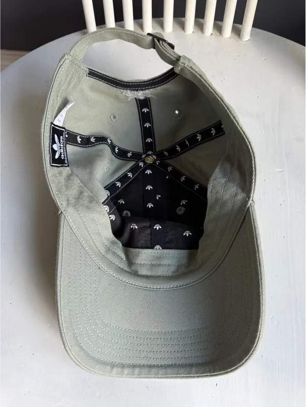 Adidas Classic Light Green Cotton Baseball Cap - Image 6