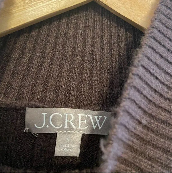 J. Crew Ribbed Mockneck sweater - Image 3