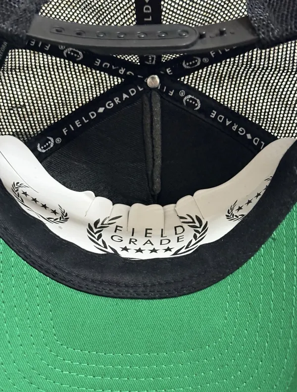 New Field Grade C.R.E.A.M Black Multicolor Mesh Back Adjustable Trucker Hat - Image 6