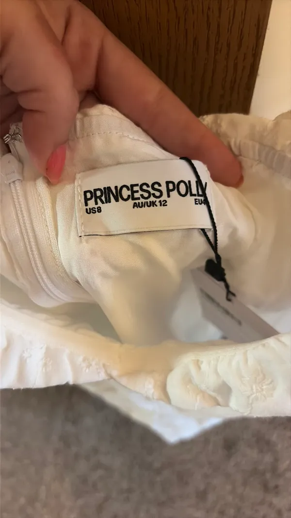 Princess Polly Mini Dress White - Image 2