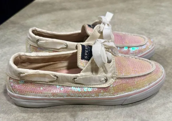 Sperry Top Sider, Sequence Iridescent Boat Shoes, Women’S Size 8 - Image 5