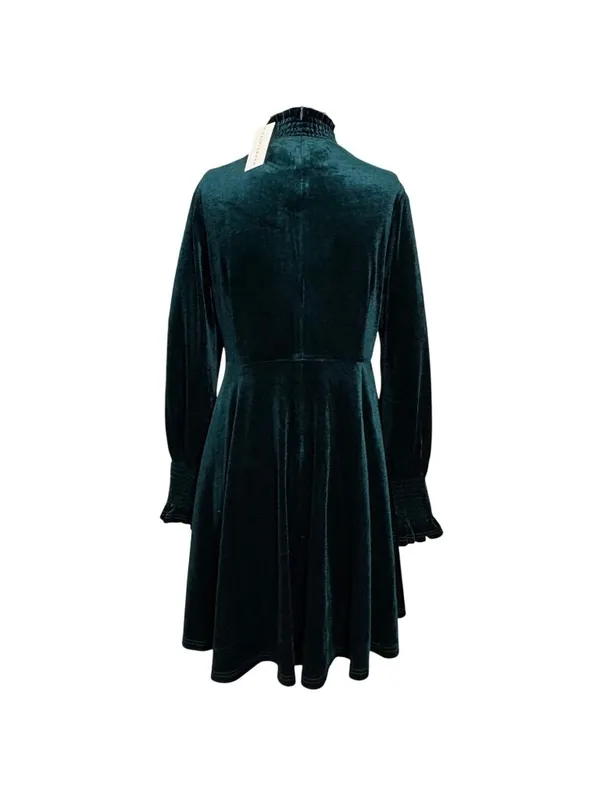 NEW Baltic Born Tina Velvet Dress In Emerald Green Size Large - Image 6