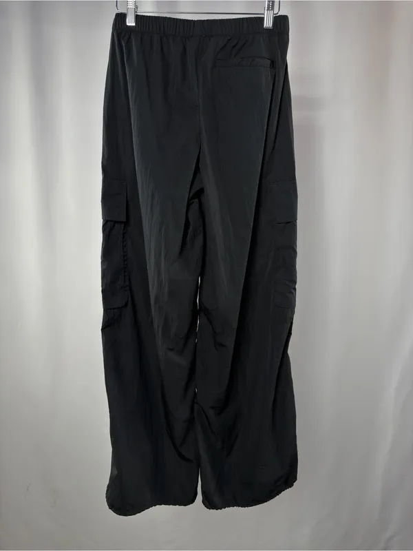 Offline by aerie Cargo Baggy Track Pants in Black Size XS - Image 5