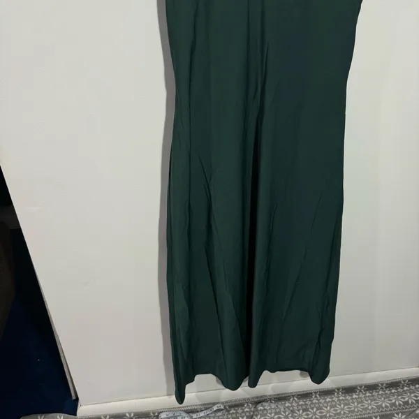 NWT‎ City Chic Shimmer Slip Dress In Jade Green Size 14 - Image 4