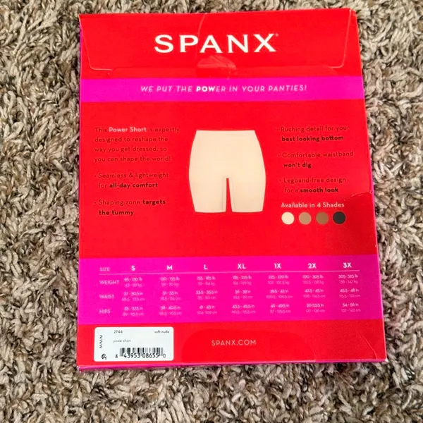 Spanx Power Short - M - Image 2