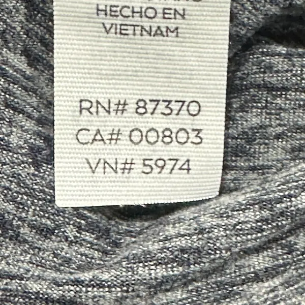 ALO Yoga Grey High Waist‎ Ribbed Knit Lounge Leggings Ruched Small Dance Workout - Image 6