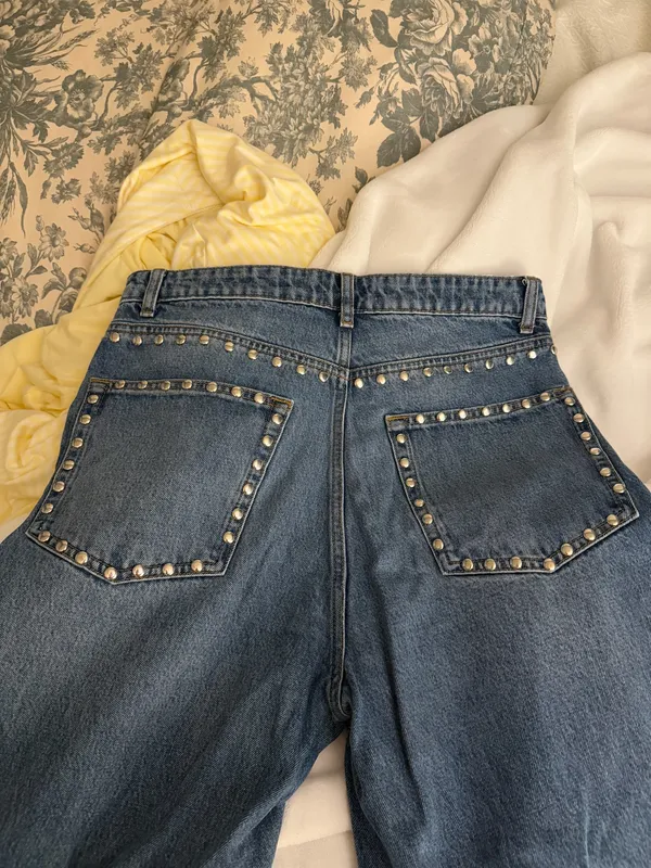 Reformation Studded Jeans - Image 6