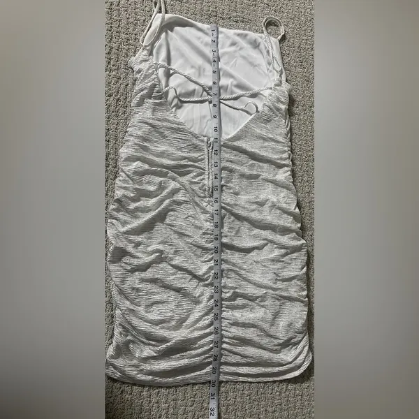City Studio Elegant white Mini Dress Sz XL - Image 10
