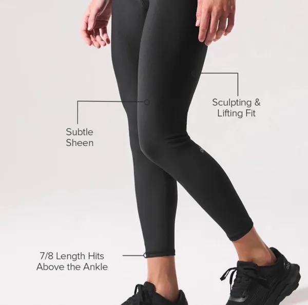 ALO Yoga Airlift fine line leggings 7/8 - Image 6