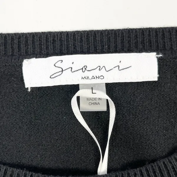 Sioni Womens Sweater Size Large 3D Heart Soft Grunge Romantic Euro‎ Whimsy Cozy - Image 6