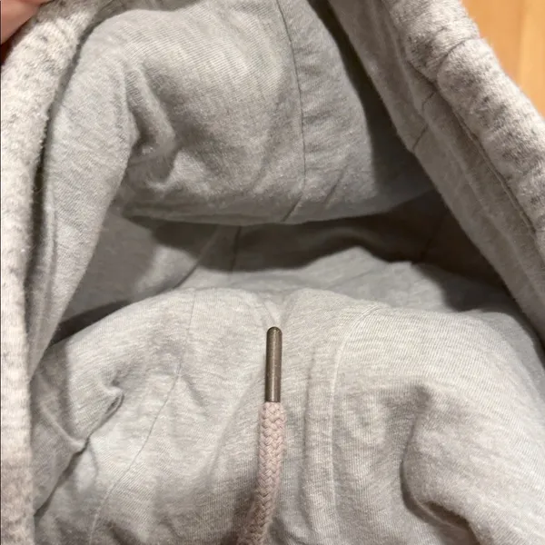 Carhartt Women's Heather‎ Gray Logo Hoodie - Image 7