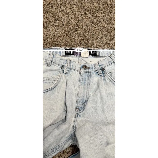 Vintage Levis SilverTab Baggy Jeans Light Wash Blue 90s Denim W28 L32 40581-0234 - Image 8