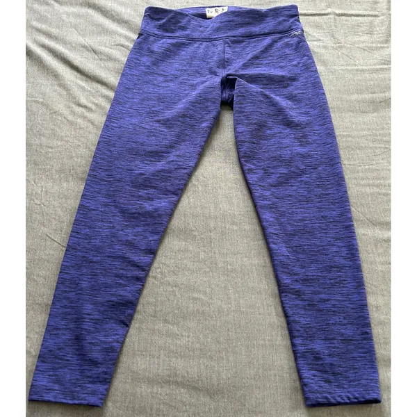Marc New York Performance Purple Space Dye Leggings Womens Medium Athleisure - Image 2