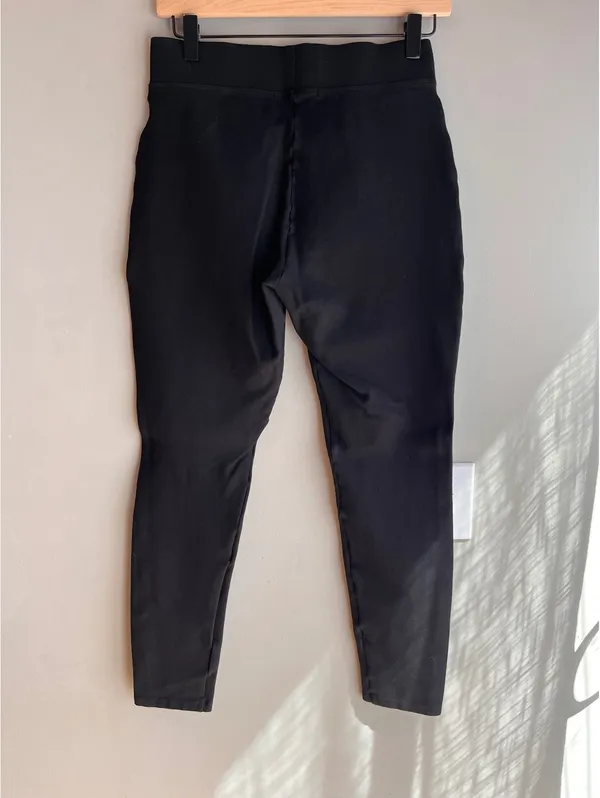 Quince Ultra Stretch Skinny Ponte Pants Black Medium - Image 10