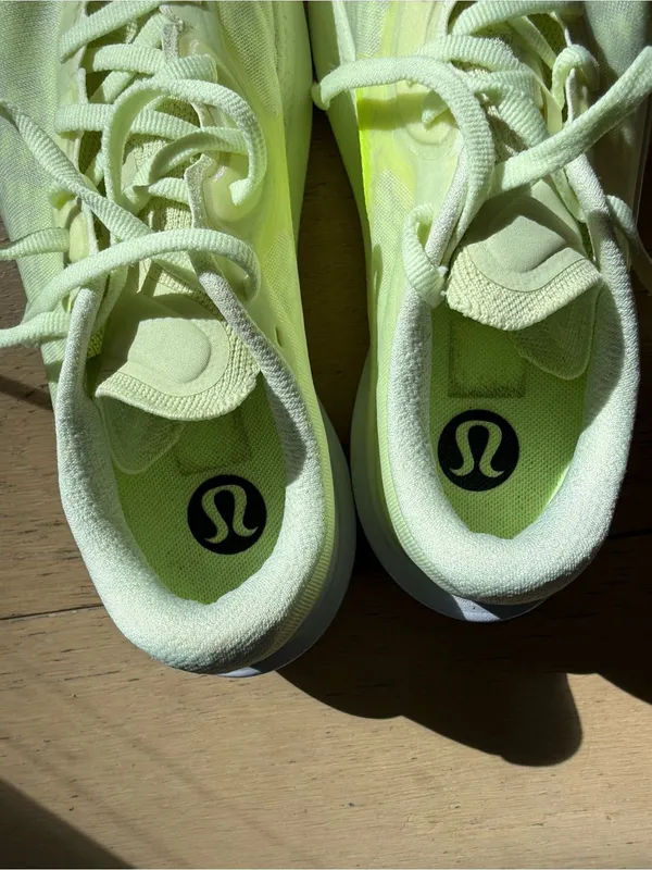lululemon athletica Neon Yellow Lightweight Running Sneakers - Image 5