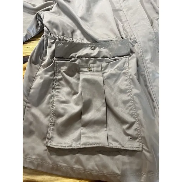 Fabletics Womens‎ Utility Parka Beige Wood Athletic Classic Athleisure Casual - Image 16