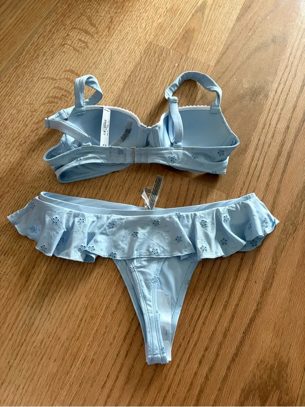 Frankie’s bikinis set blue - Image 3