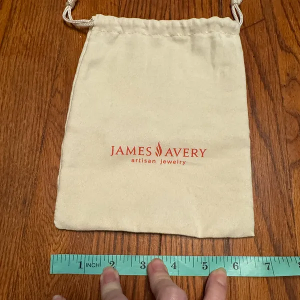 James Avery Tan Drawstring Bag - Image 3