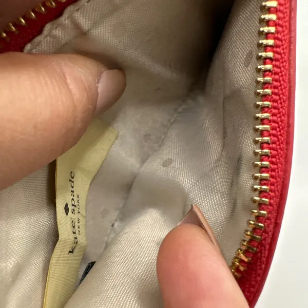 KATE SPADE New York Mikey Heirloom Red Dot Bifold Wallet - Image 5