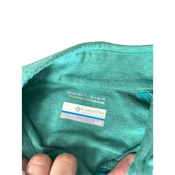 Columbia 1/4 Zip Up Midlayer light pullover long sleeve size medium women’s - Image 3