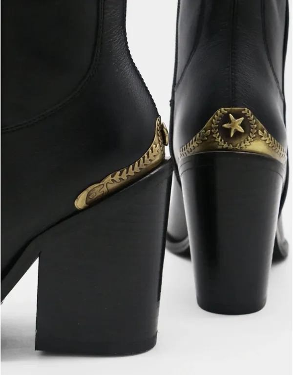 Stivali Coachella Lone Star Edition Cowboy Boots in Black - Image 2