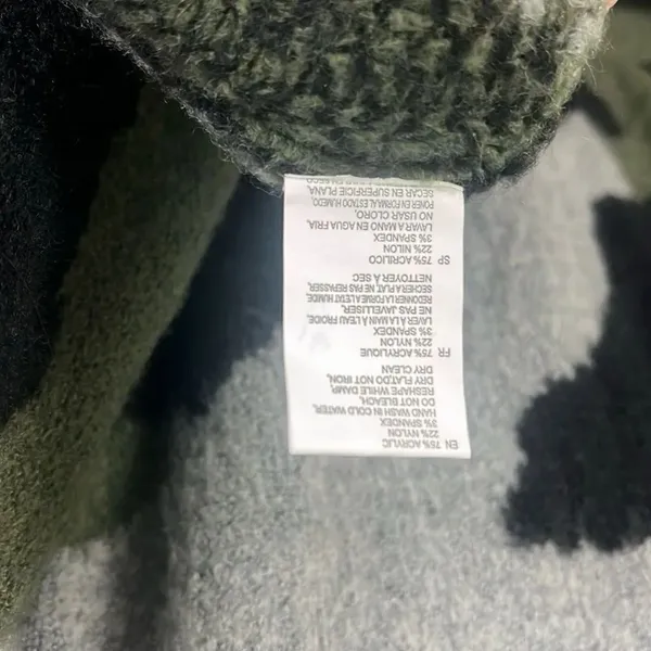 Anthropologie Moth Henrietta camo poncho - Image 5