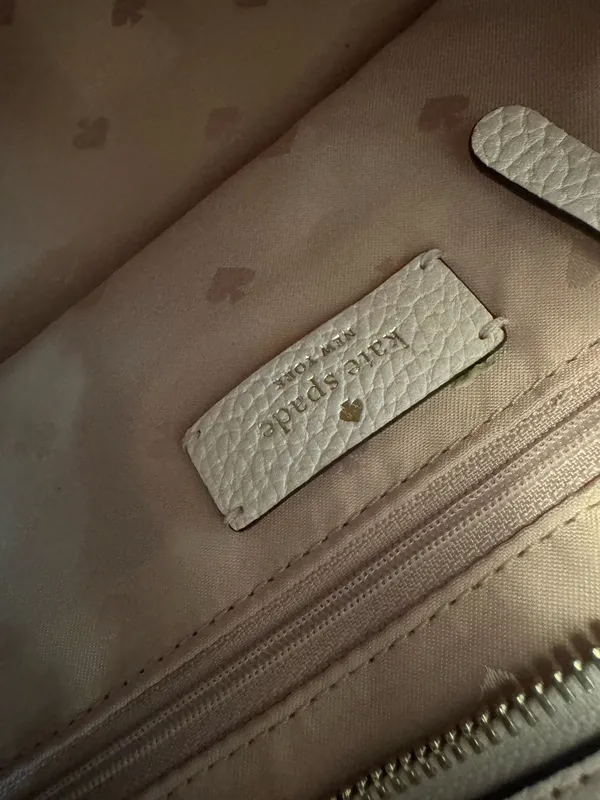 Medium Pink Kate Spade Purse with wallet  - Image 3