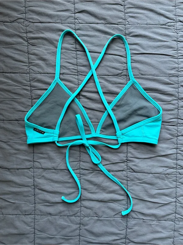 Jolyn Triangle Bikini Top - Hawaii Blue - XL - Image 7