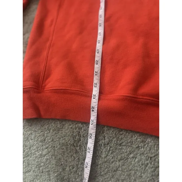 Madhappy Cooper Capsule Fleece Crewneck Sweatshirt Red with Logo Streetwear - Image 8